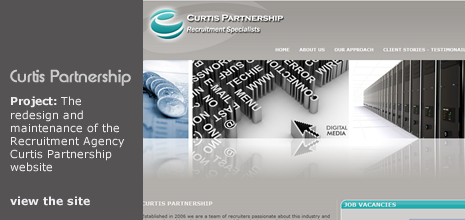 view Patmac Media's work on the Curtis Partnership website